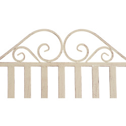 Sedia a dondolo Smilla crema anticata